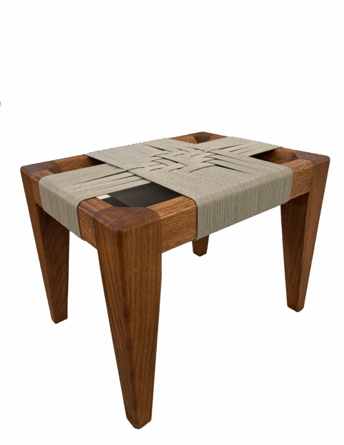 Tabouret assise vert d'eau image