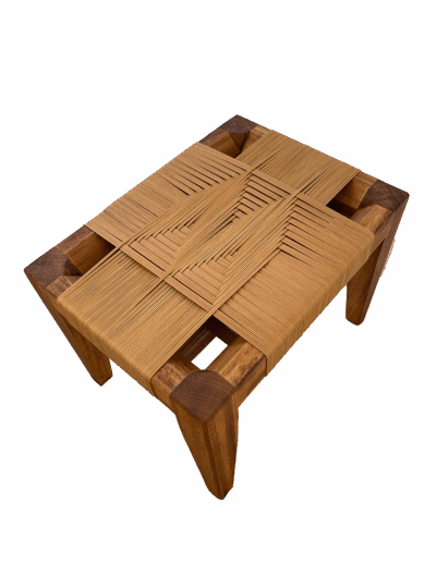 Je réserve l’œuvre de Biombo - Tabouret assise Fuwa marron