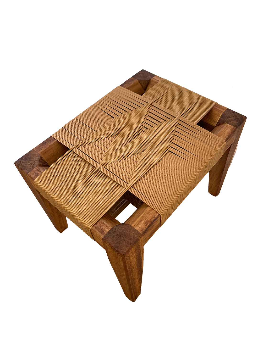 Image of Tabouret assise Fuwa marron