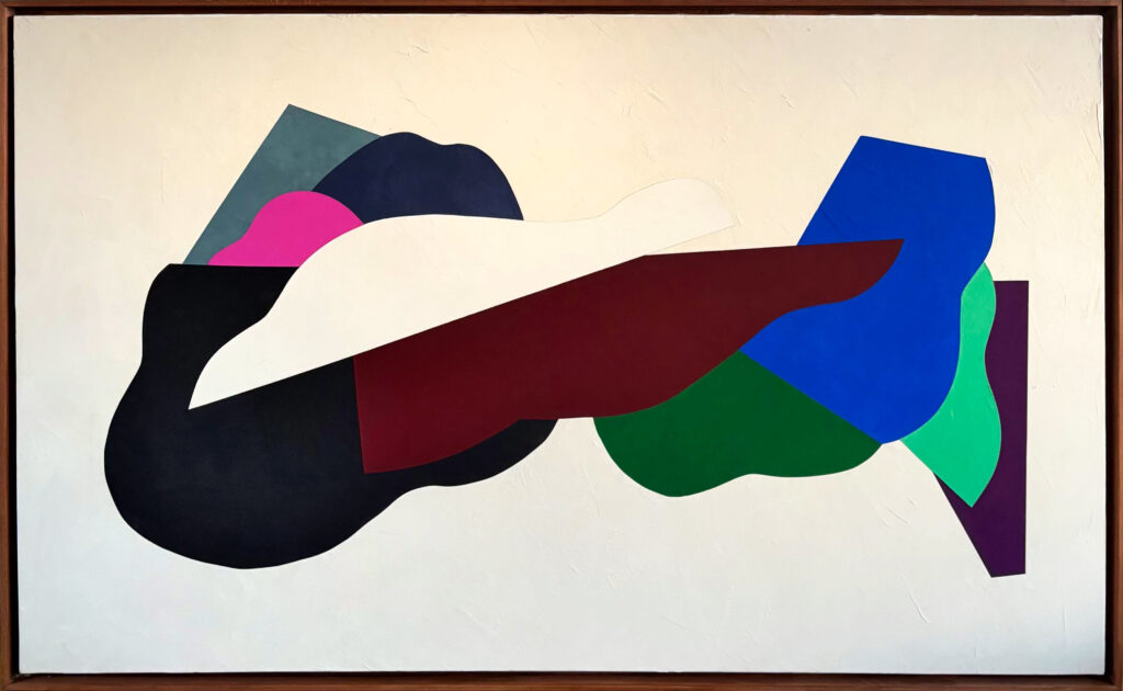 Sans titre avec du rose fuchsia