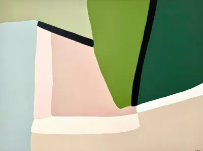 Je réserve l’œuvre de Julie Lansom - Forêt en été II