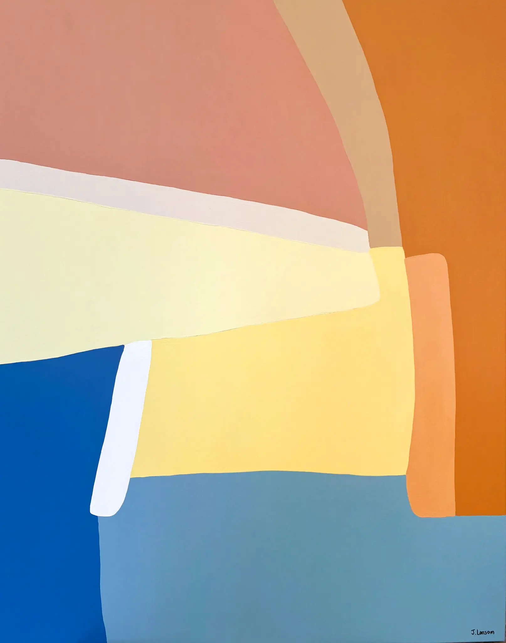 Image of Coucher de soleil sur la mer II