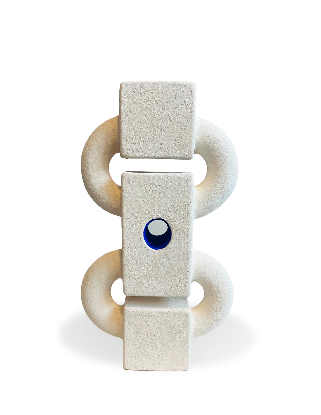 Image of Katsumi écru et bleu mat