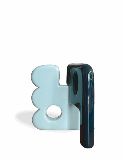 Je réserve l’œuvre de Amélie Dauteur - Petit Koharu bleu bi-colore