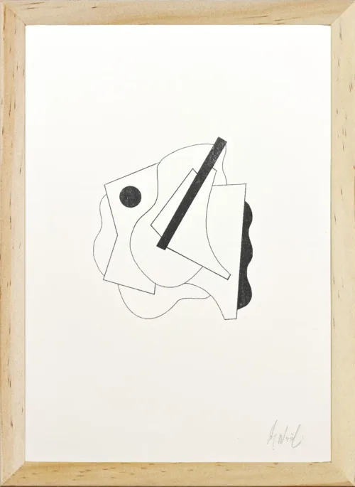 Riso formes connexes 3 cadre noir image