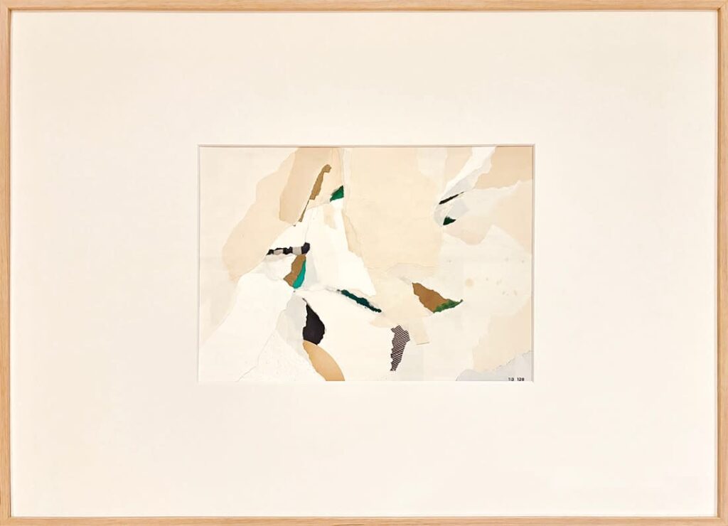 Collage sur papier XXIX