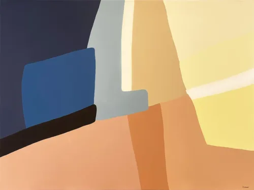 Coucher de soleil sur la mer III image