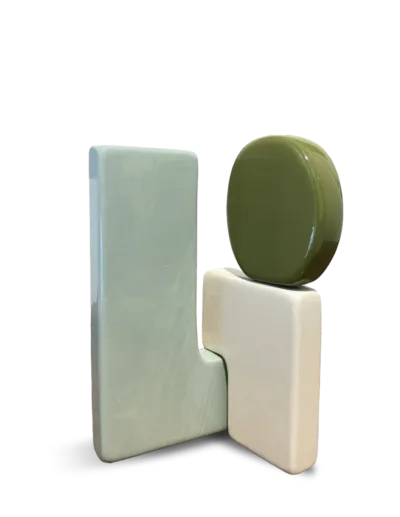 Je réserve l’œuvre de Amélie Dauteur - Himari émaillé vert