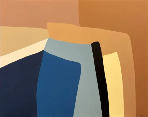 Coucher de soleil sur la mer I image