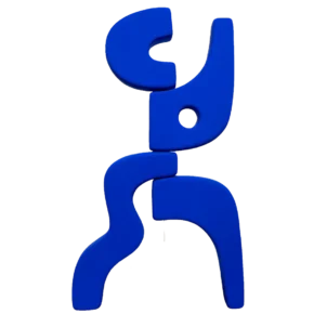 Bleu mat