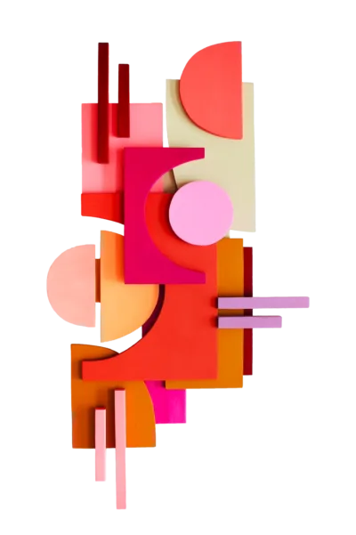 Je réserve l’œuvre de Tilde Grynnerup - Pink hue