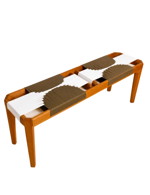 Banc double Sora Kaki et blanc image