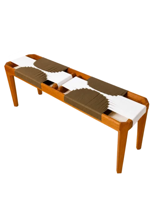 Banc double Sora Kaki et blanc image