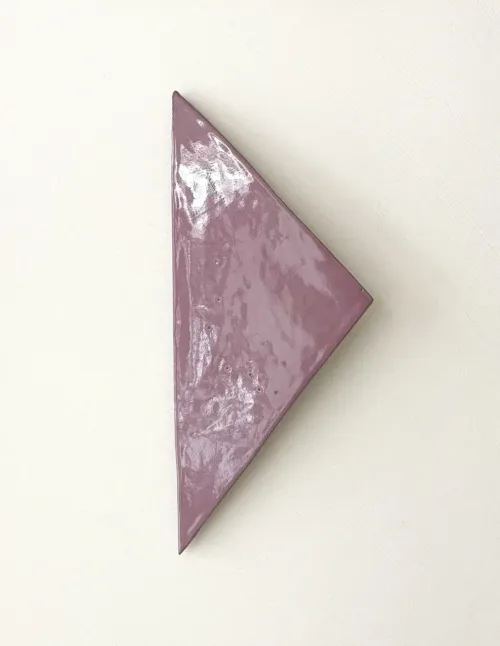 Triangle Mural violet clair image