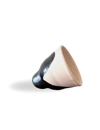 Je réserve l’œuvre de Marianne Guillou - Coupelle noir et blanc 2