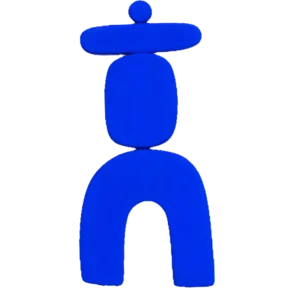 Bleu mat